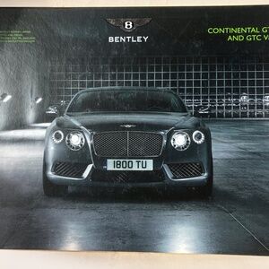 Bentley - hardcover book - Continental GT and GTC V8